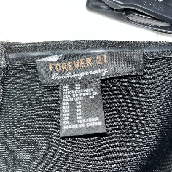 Diamond beaded black tube top - Picture 5 of 5